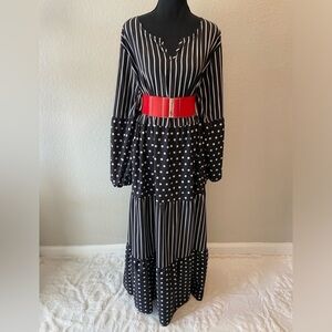 SHEIN Womens Trapeze Maxi Dress Sz 4XL Contemporary Classy Sophisticated Playful